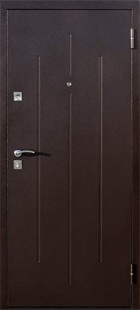 Металлическая дверь Стройгост 7-2 Итальянский орех