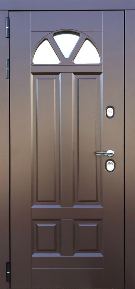 Металлическая дверь Барселона (коричневая)