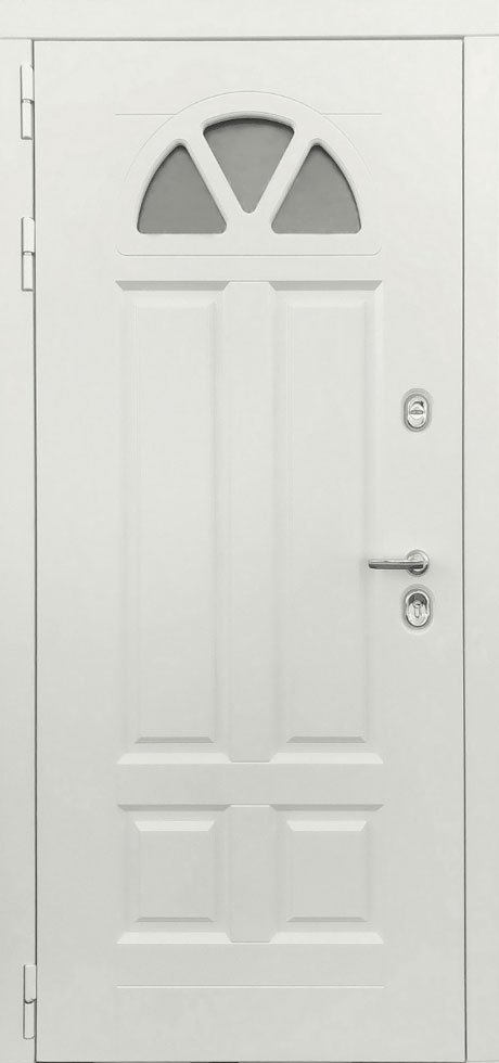 Металлическая дверь Барселона (белая)