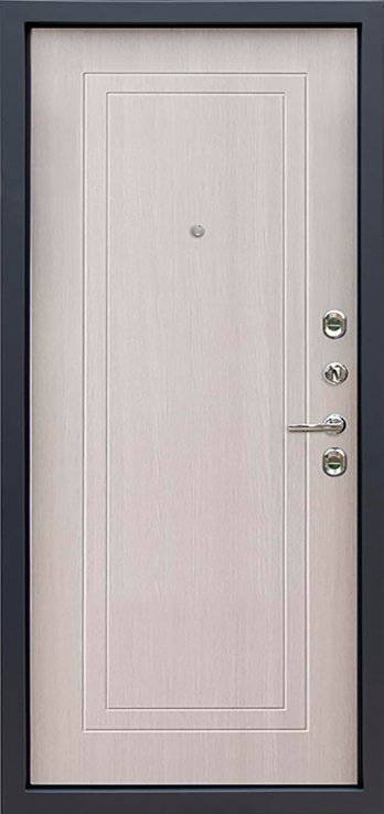 Металлическая дверь Консул 8017 ТЕРМО (сандал белый) Внутренняя сторона